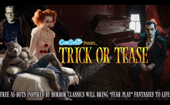 CamSoda Trick or Tease Halloween AI sex chat companions