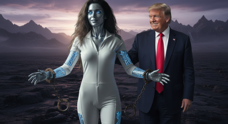 Donald Trump frees AI girlfriend from shackles of regulation